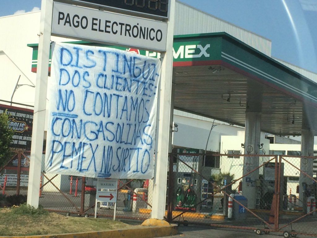 Continúa el desabasto y robo de combustible en Puebla - gasolineras-1