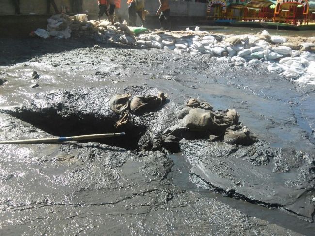 Grieta en Xochimilco, un riesgo para el Valle de México - grieta-xochimilco