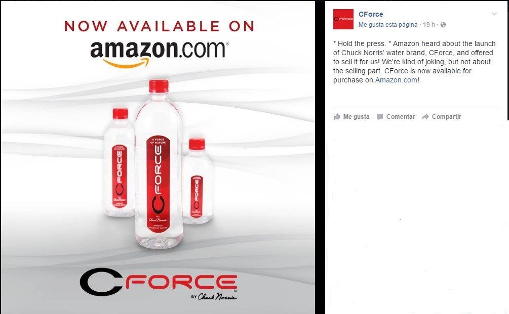 Chuck Norris lanza marca de agua por 518 pesos la botella - gua-de-chuck-norris