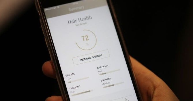 El cepillo inteligente para cabello - hair-brush