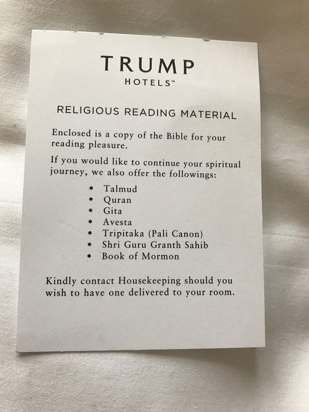 Hotel de Trump en Washington, lleno de productos extranjeros - hotel-trump-6