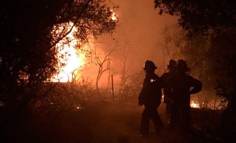 Catástrofe en Chile por incendios forestales