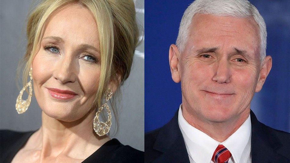 J.K. Rowling arremete contra Mike Pence con referencia bíblica