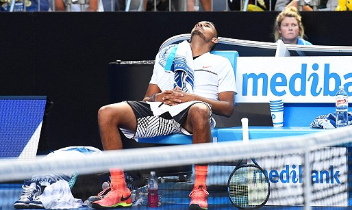 Abuchean a Nick Kyrgios tras derrota en el Abierto de Australia