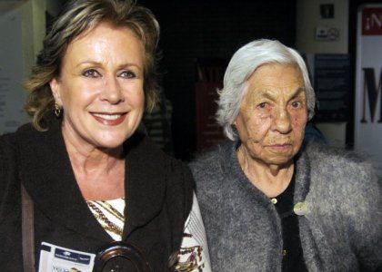 Laura Zapata festejó el cumpleaños 99 de su abuela - laura-zapata