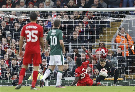Liverpool no pudo vencer a equipo de cuarta división en la Copa FA - liverpool-plymouth