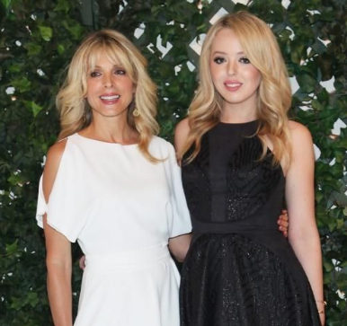 Esta es la nueva familia presidencial de Estados Unidos - mara-maples-tiffany-trump