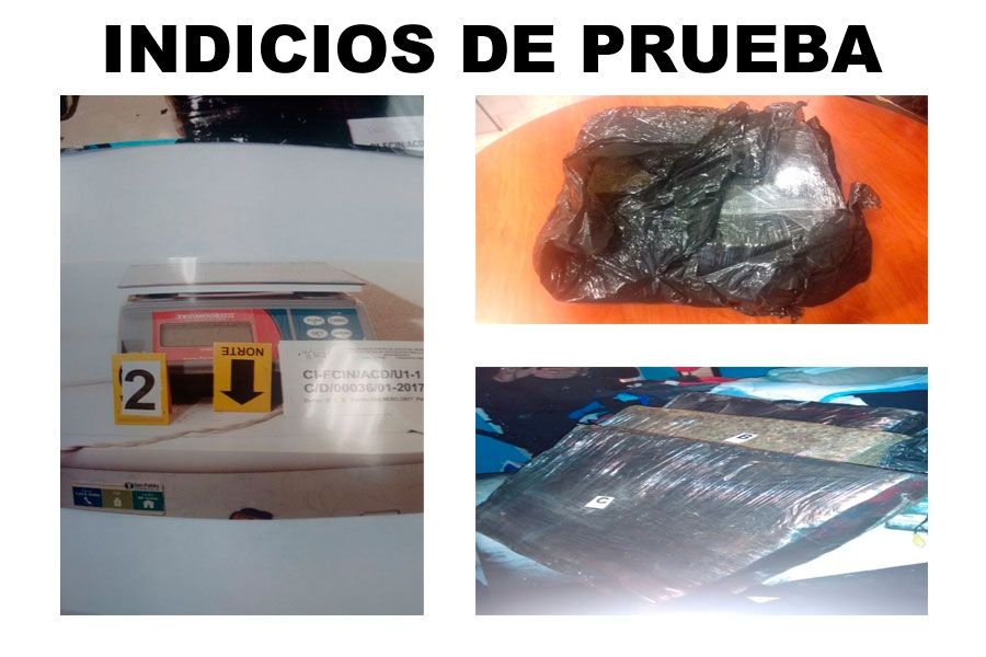 Aseguran más de 40 kilos de mariguana en Miguel Hidalgo