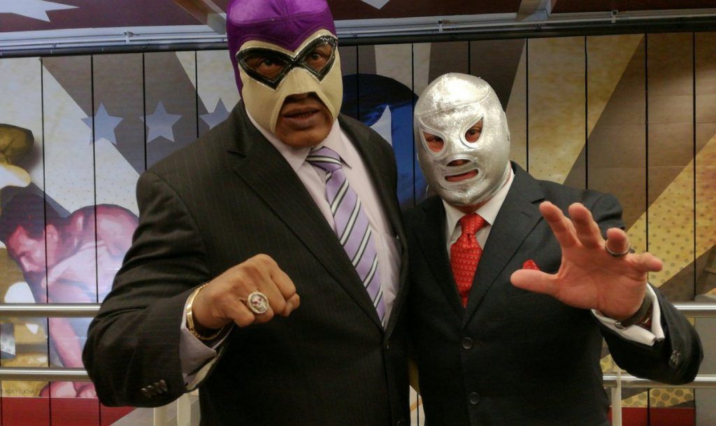 Inauguran exposición de lucha libre en estación Guerrero del Metro - metro-lucha-2-1024x609