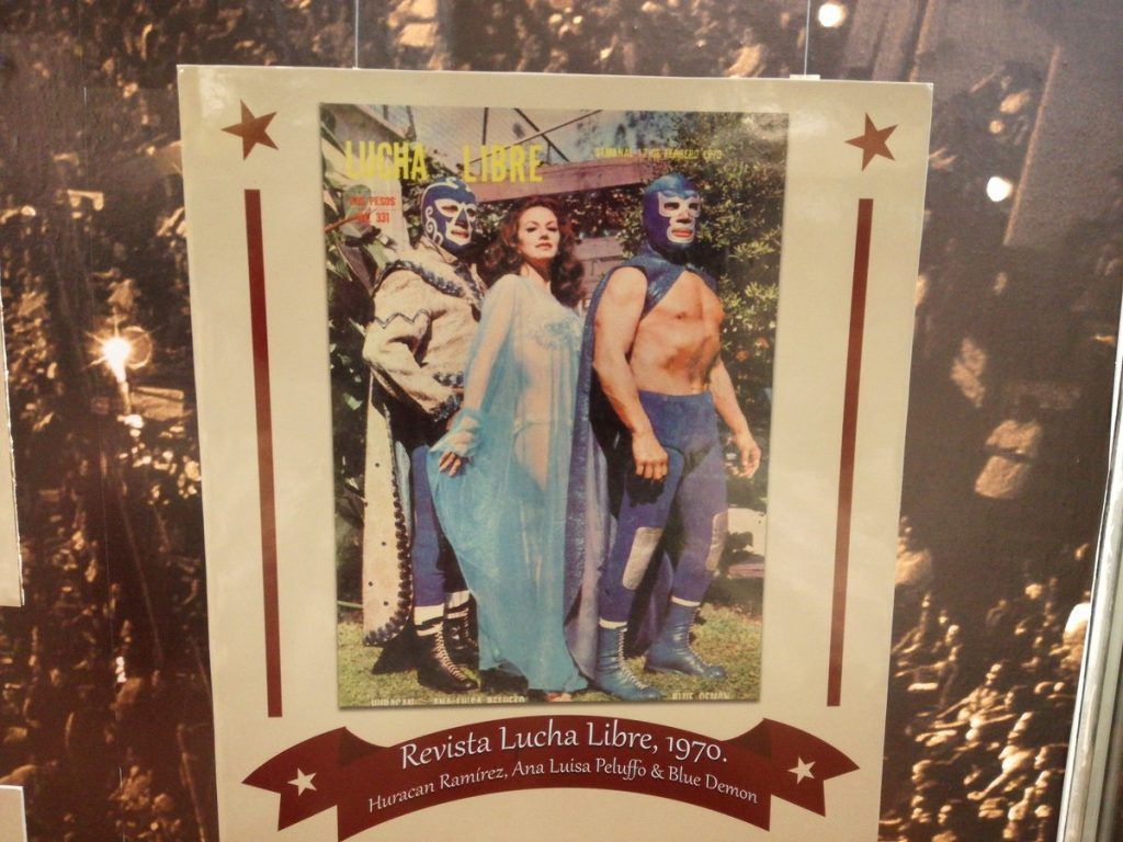 Inauguran exposición de lucha libre en estación Guerrero del Metro - metro-lucha-4-1024x768