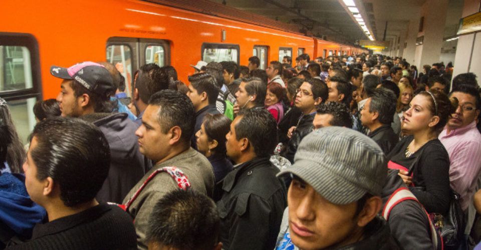 El caos diario del Metro de la Ciudad de México El caos diario del Metro de la Ciudad de México
