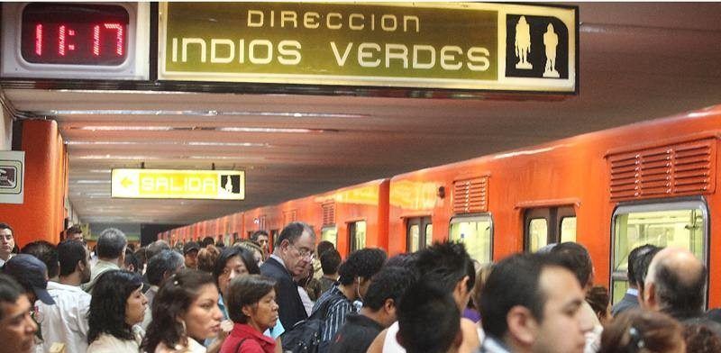 Video: mujer salta a las vías del Metro en Indios Verdes