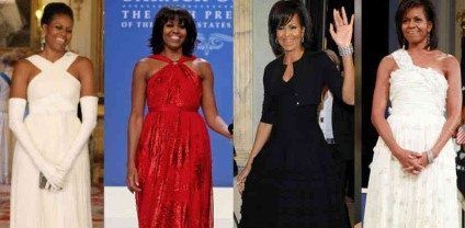 La evolución en el estilo de Michelle Obama