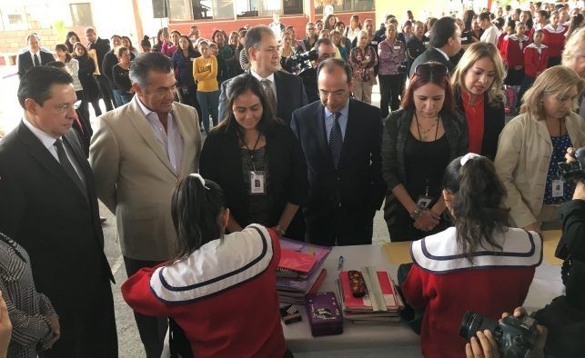 Inicia programa Mochila Segura en más de seis mil escuelas de Nuevo León
