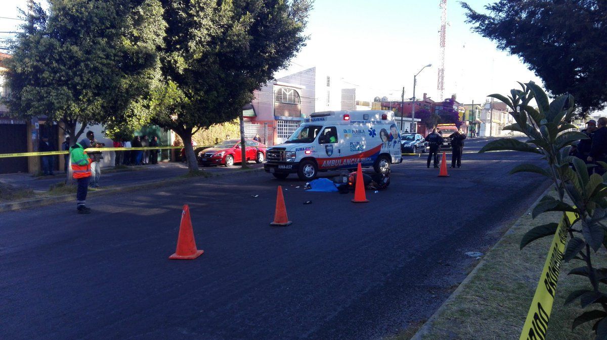 Muere menor tras ser atropellada por pipa en Puebla