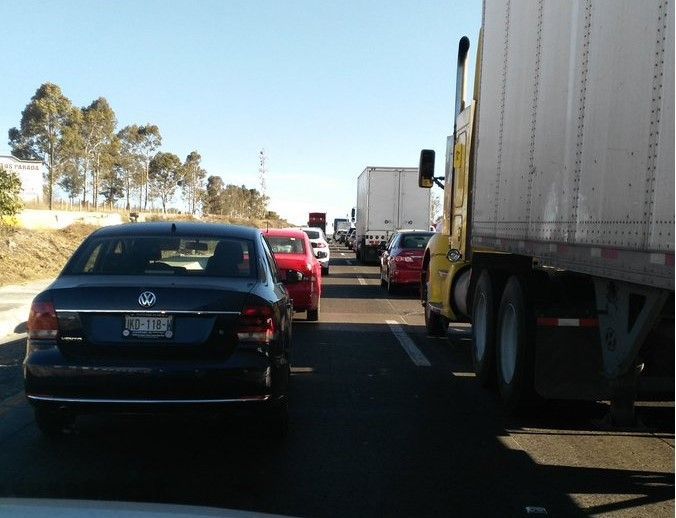 Libera Policía Federal carretera México-Querétaro en Perinorte