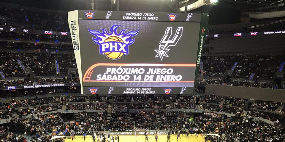 Operativo de seguridad por segundo partido de la NBA