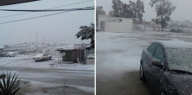 Continúa cerrada La Rumorosa con dirección a Tecate