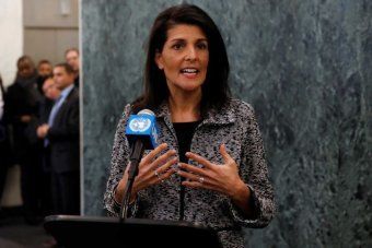Embajadora de Trump ante la ONU amenazó a los opositores de EE.UU. - nikki-haley