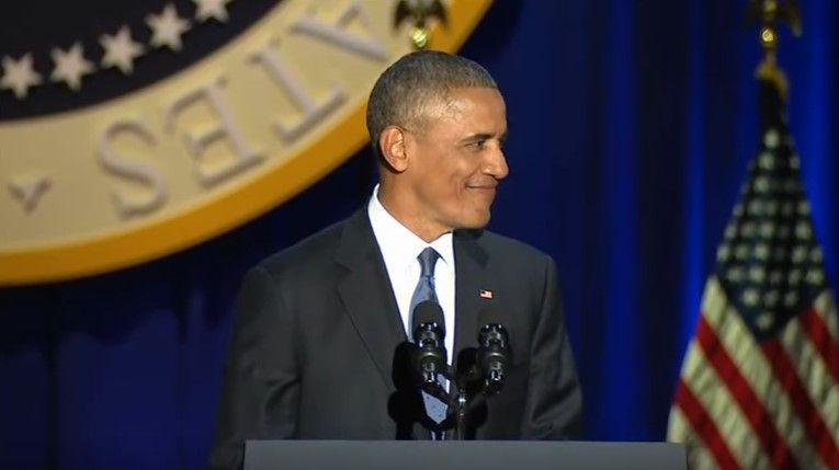 Tuit de despedida de Obama, el más popular de la cuenta presidencial