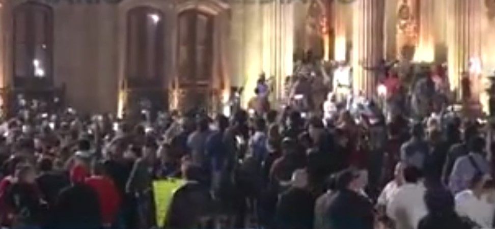 Suman 35 detenidos y seis heridos tras protestas en Nuevo León