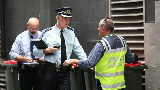 Muere actor al filmar un video musical en Australia - policia-brisbane-2