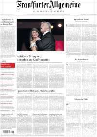 Trump, TLC y protestas en primeras planas de México y el mundo - portada-23-enero-alemania