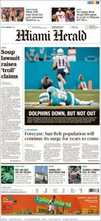 Gasolinas y Estambul en las primeras planas de México y el mundo - portadas-2-enero-miami