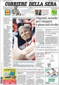 Ford, gasolinas y Congreso de EE.UU. en primeras planas - portadas-4-enero-italia
