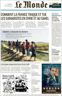 Luis Videgaray y saqueos en primeras planas del jueves - portadas-5-enero-francia