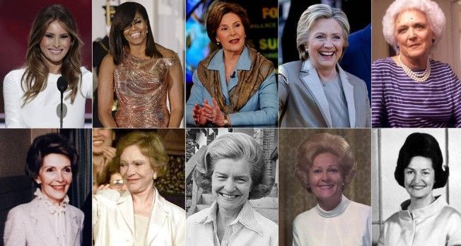 Las primeras damas de Estados Unidos