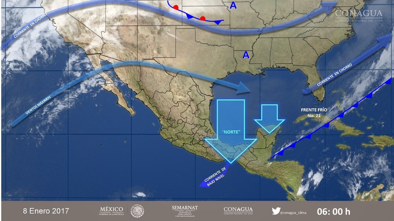 Prevalecerá ambiente muy frío en la mayor parte del país - pronostico-0801