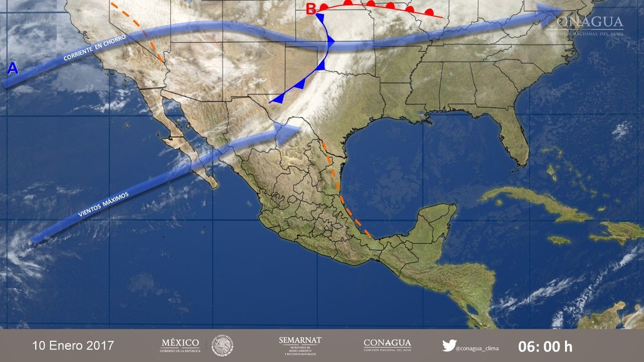 Aumentarán las temperaturas en todo el país - pronostico-1001