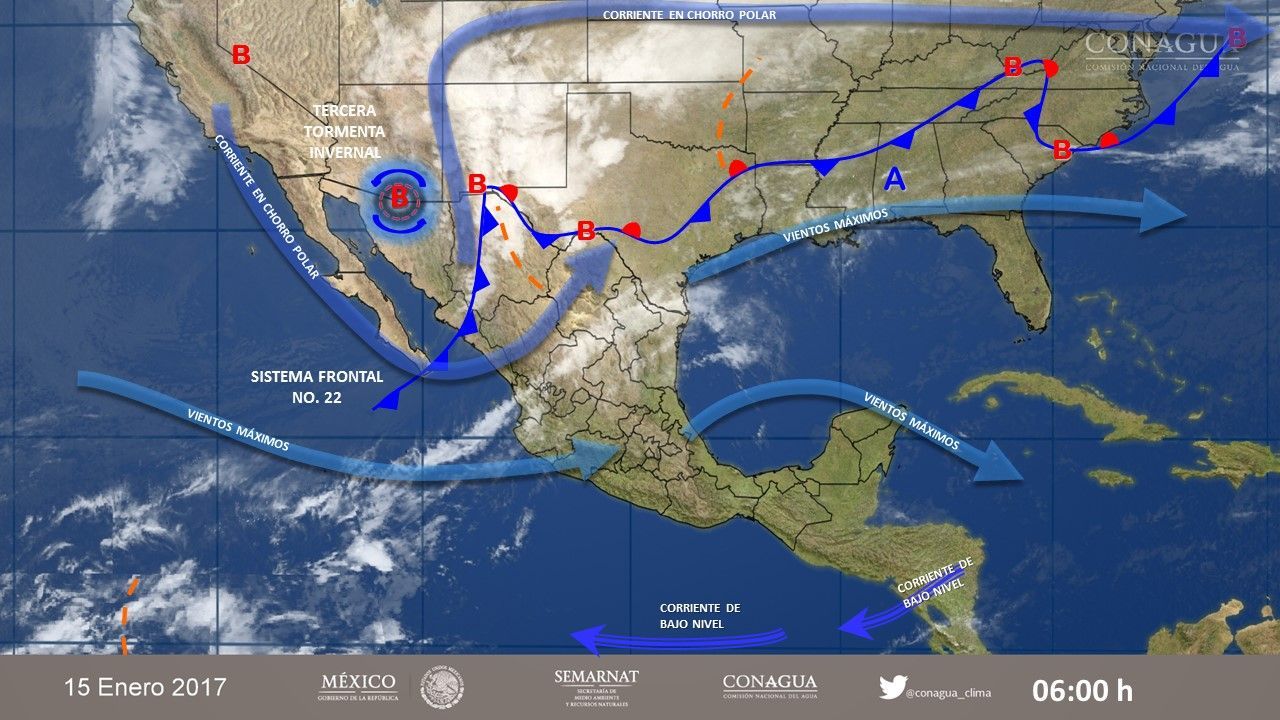 Frente frío 22 mantendrá bajas temperaturas en gran parte del país - pronostico-15001