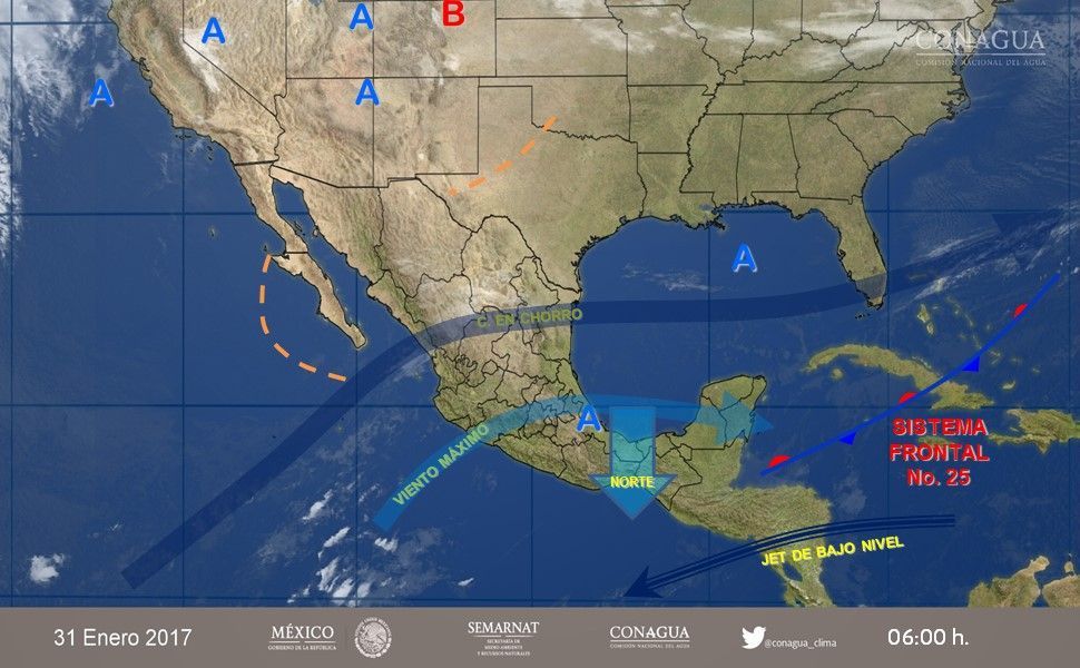 Continuará el ambiente frío en gran parte del país - pronostico-3101