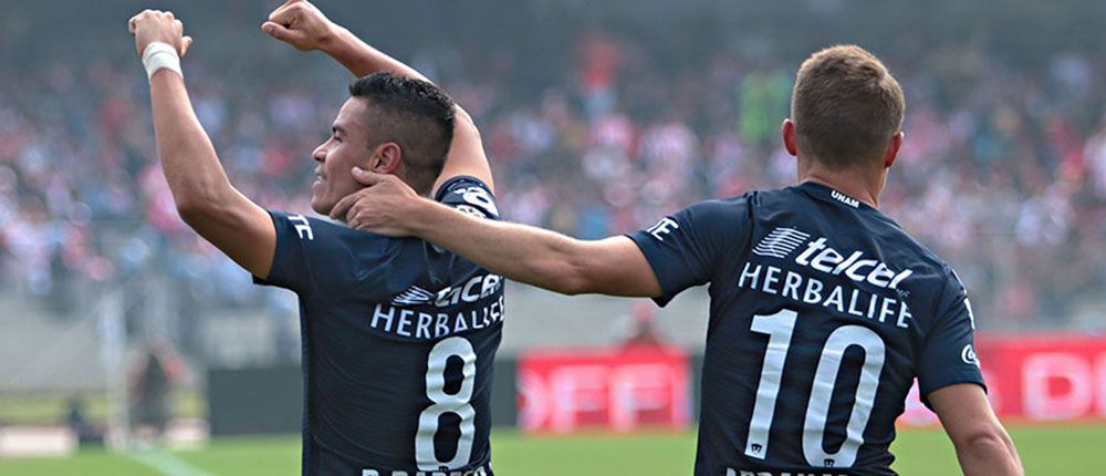 Pumas remonta a Necaxa para subir al liderato de la Liga MX - pumas-1-esto