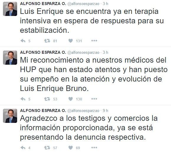 Atropellan a estudiantes de la BUAP durante protesta en Puebla - rector-buap