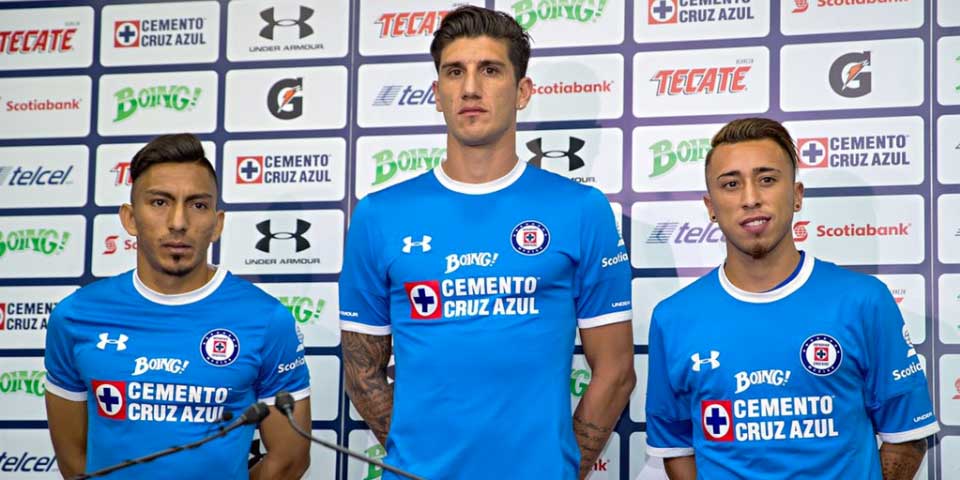 Presenta Cruz Azul a sus refuerzos para el Clausura 2017