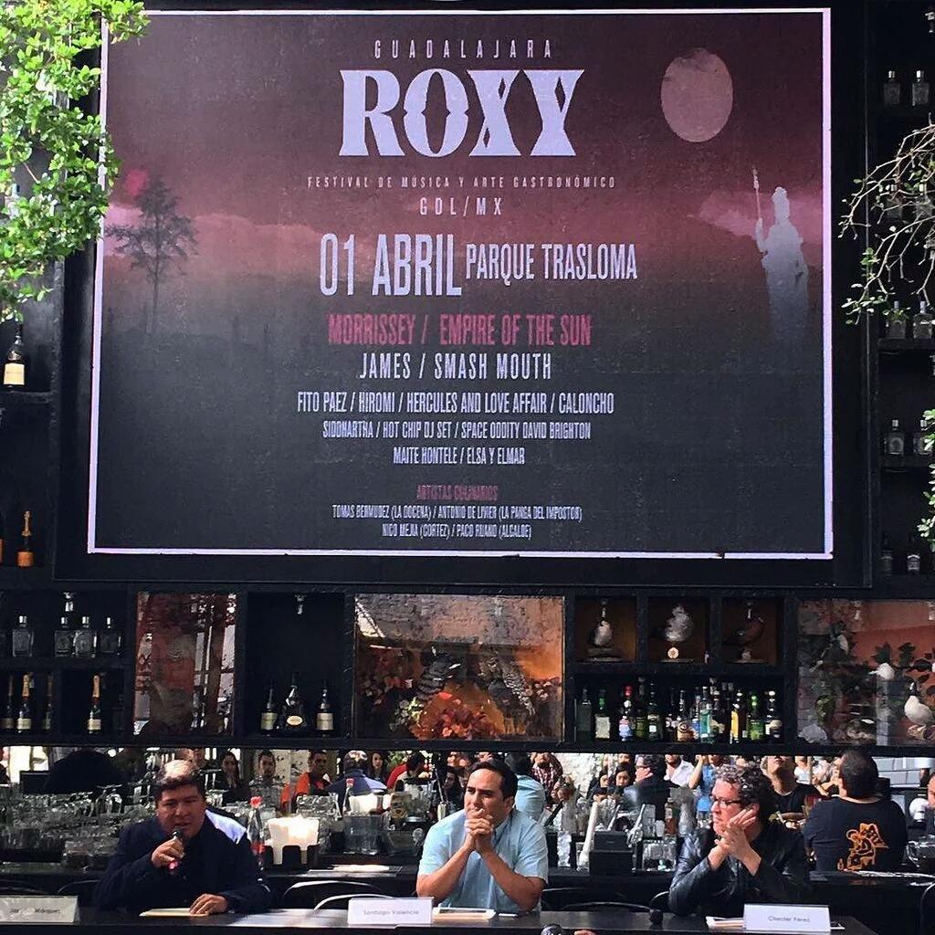Morrisey actuará en festival Roxy de Guadalajara - roxy