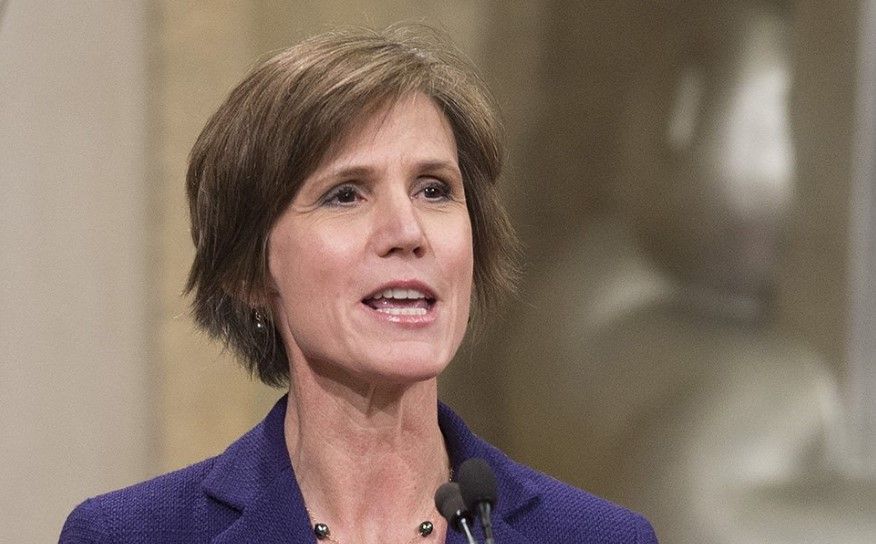 Donald Trump despide a secretaria de Justicia interina - sally-yates