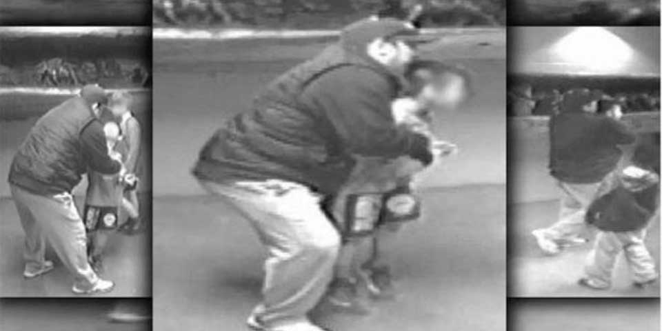 Graban a sujeto intentando secuestrar a niño de 8 años