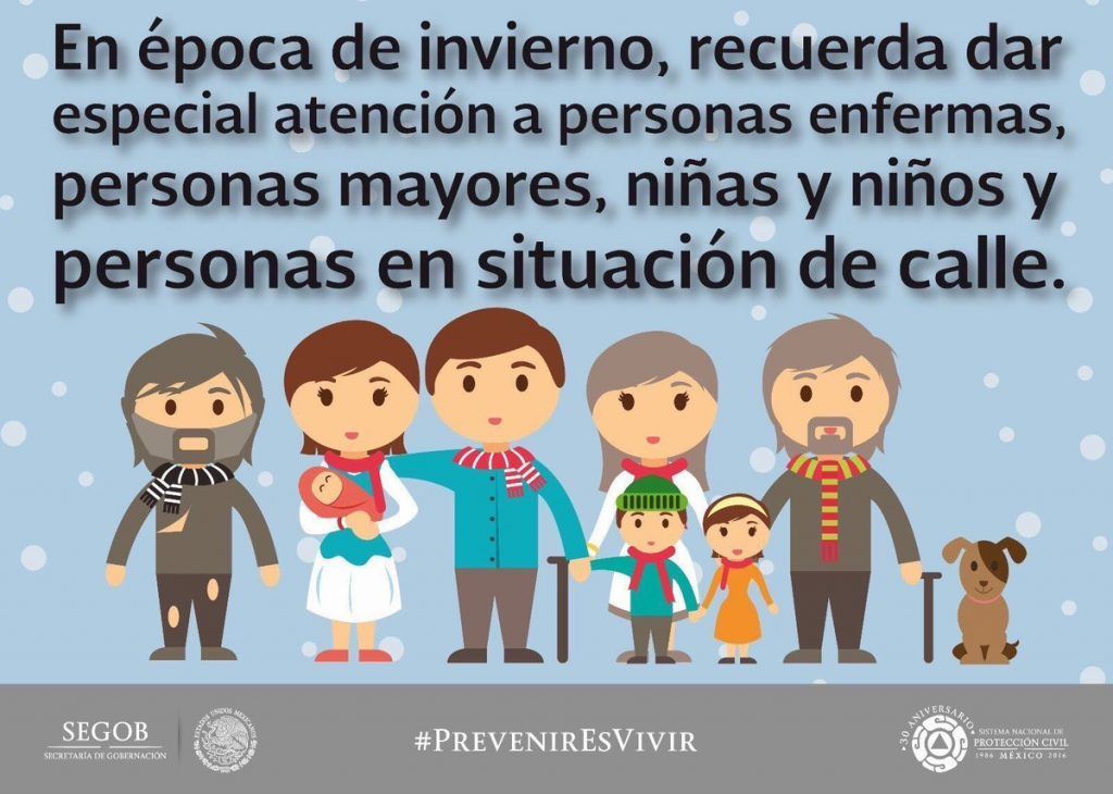 Alertan por ingreso de frentes fríos al país - segob-frio-1024x730