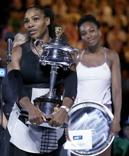 Serena Williams se corona en el Abierto de Australia - serena-australia-2