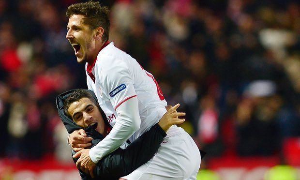 Termina la racha de 40 partidos sin perder del Real Madrid - sevilla-real-madrid-4-guardian