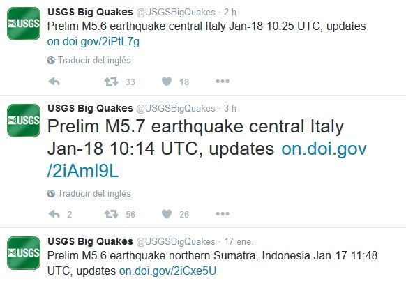 Sacuden tres sismos el centro de Italia en una hora - sismos-italia