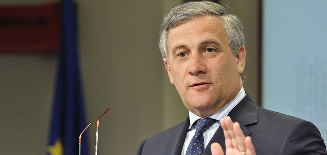 Designan a Antonio Tajani presidente del Parlamento Europeo