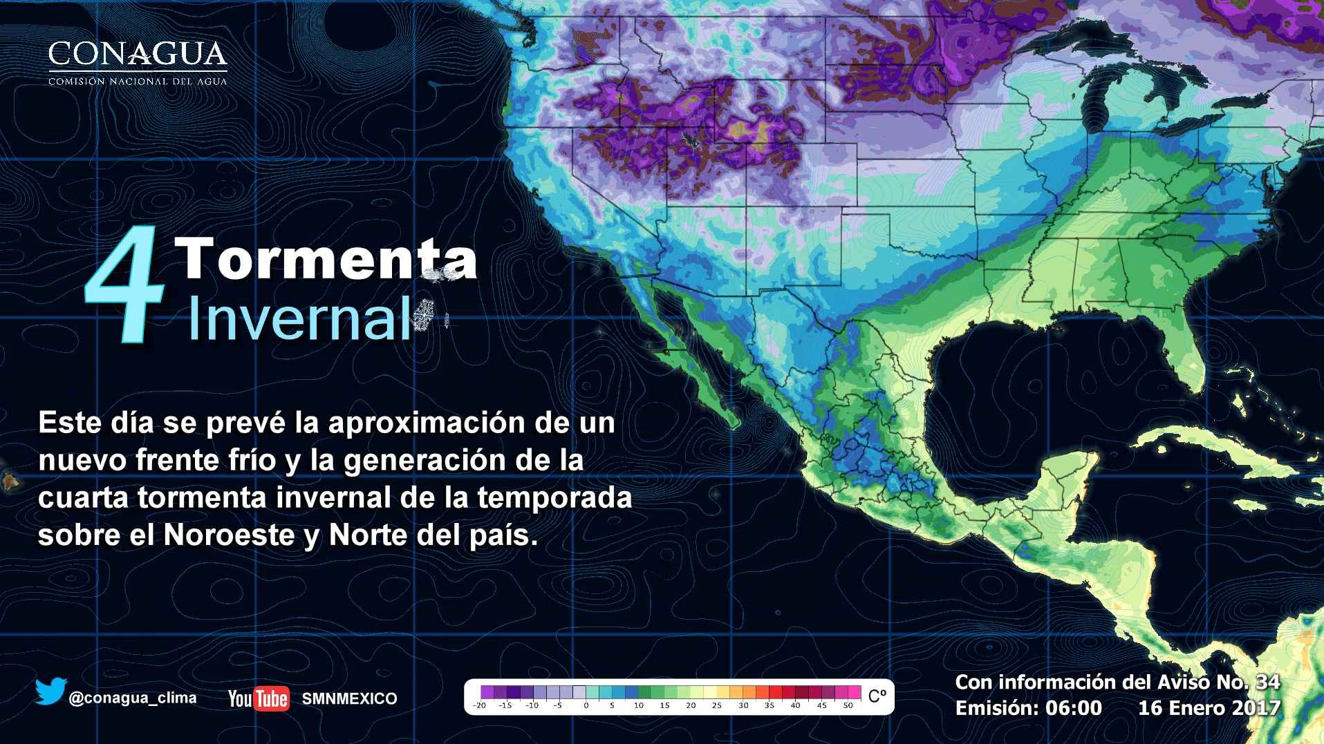 Cuarta tormenta invernal afectará el noroeste del país - tormenta-invernal