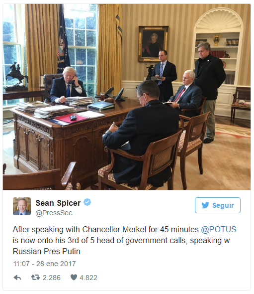 Trump y Putin acuerdan por teléfono una relación igualitaria - trump-5