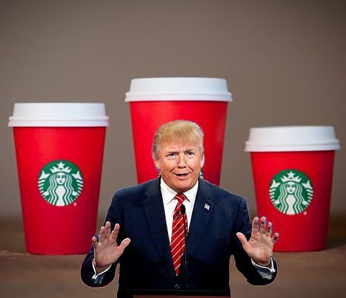 En claro desafío a Trump, Starbucks contratará a 10 mil refugiados - trump-starbucks