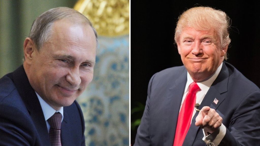Putin rechaza haber espiado a Donald Trump - trump-y-putin-1024x576
